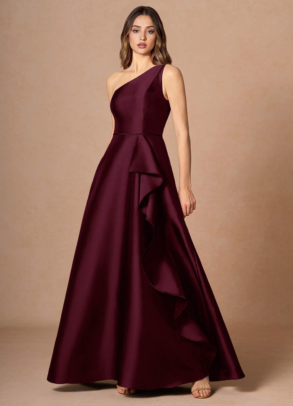 Adrianna Wine Maxi Dress image2