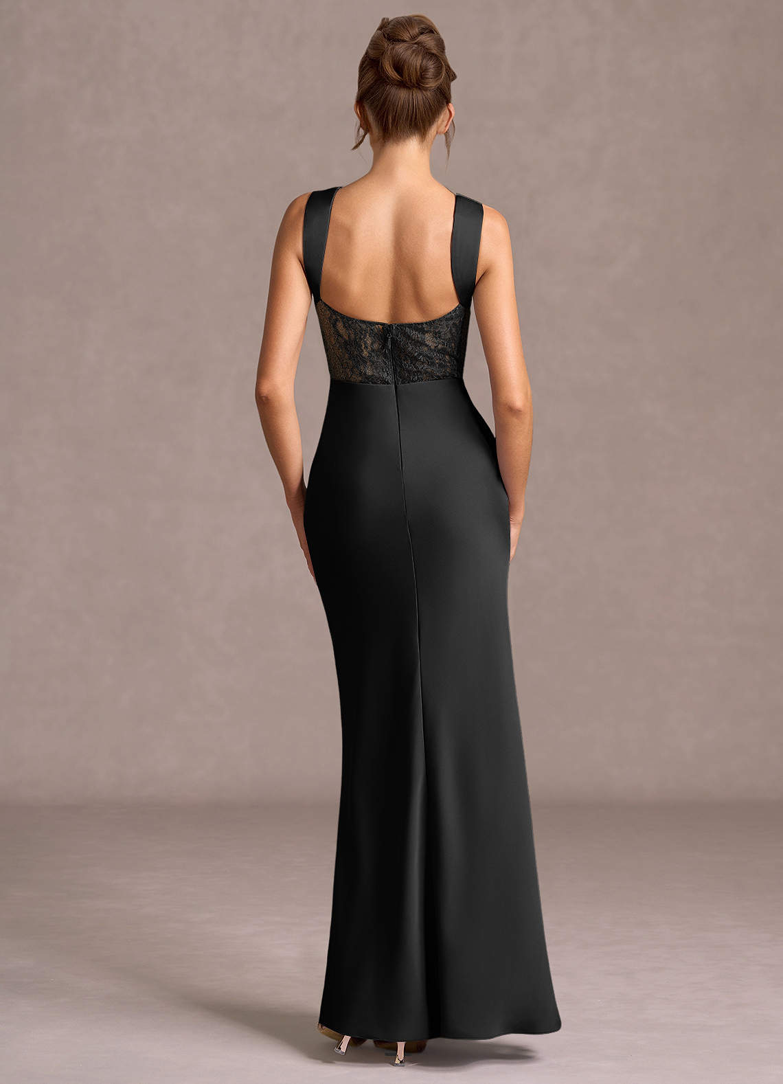 black formal dress fast shipping Maia Multi-Way Bodycon Maxi Dress | Black main image 1