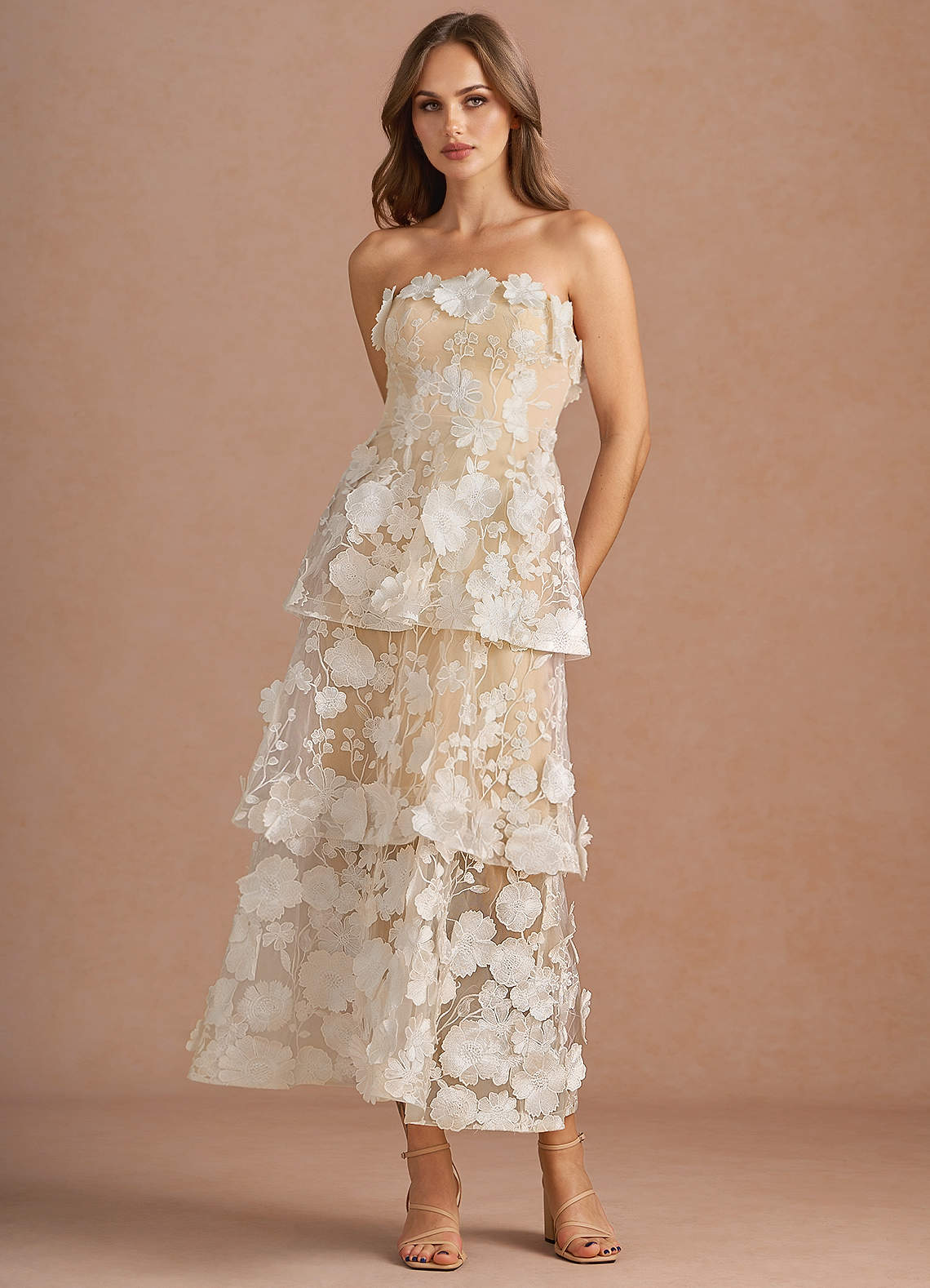 Maxi jurk Patricia Wit image1