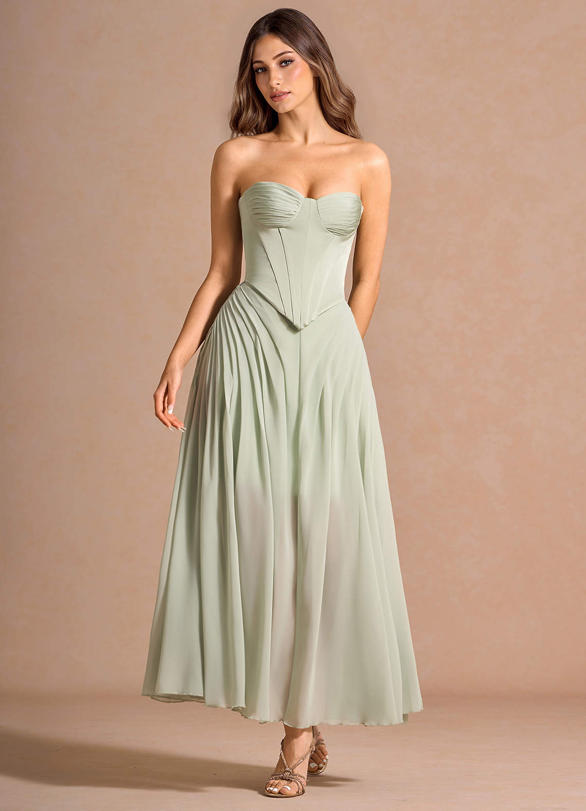 Doralyn Light Green Two Piece Set | Azazie
