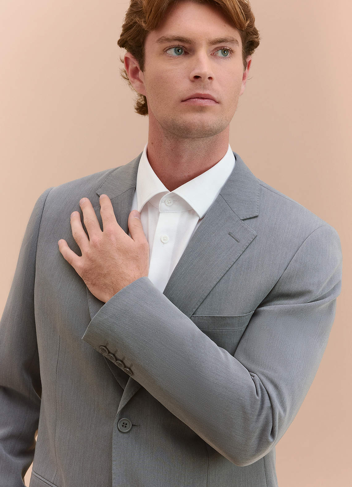 front William Grey Comfort Blend  Suit Jacket