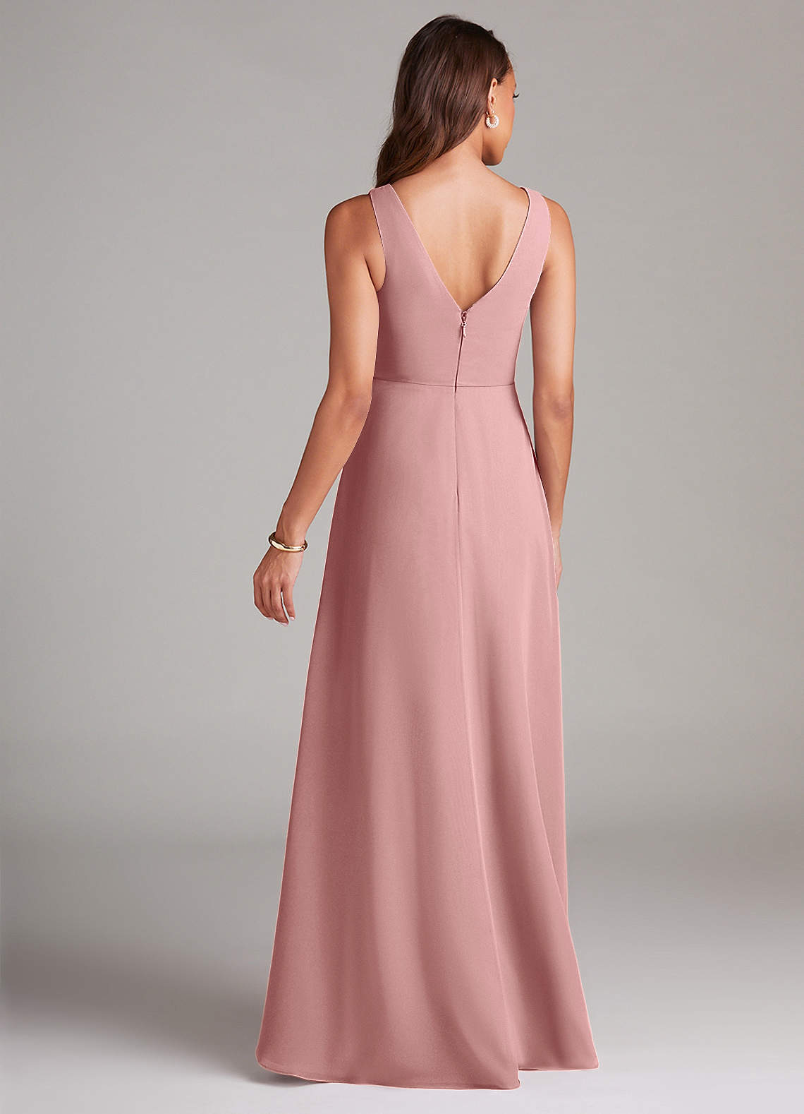azazie bridesmaid dress dusty rose Azazie Alani