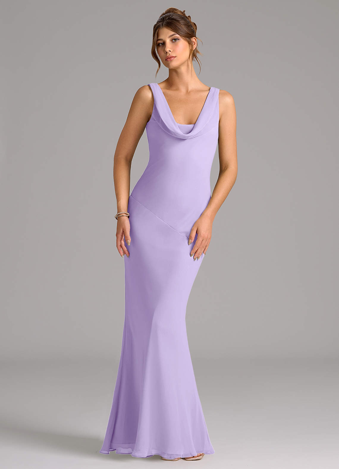Azazie Rylina Lilac Chiffon Bridesmaid Dresses | Azazie Azazie Rylina Lilac Chiffon Bridesmaid Dresses | Azazie