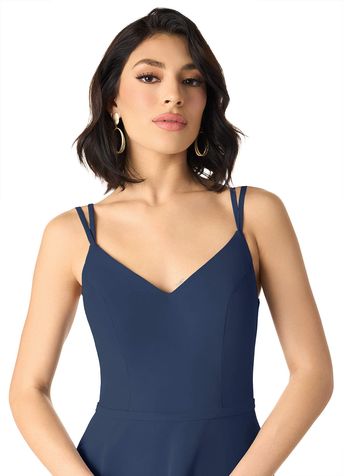 Azazie Janine Dark Navy Bridesmaid Dresses | Azazie