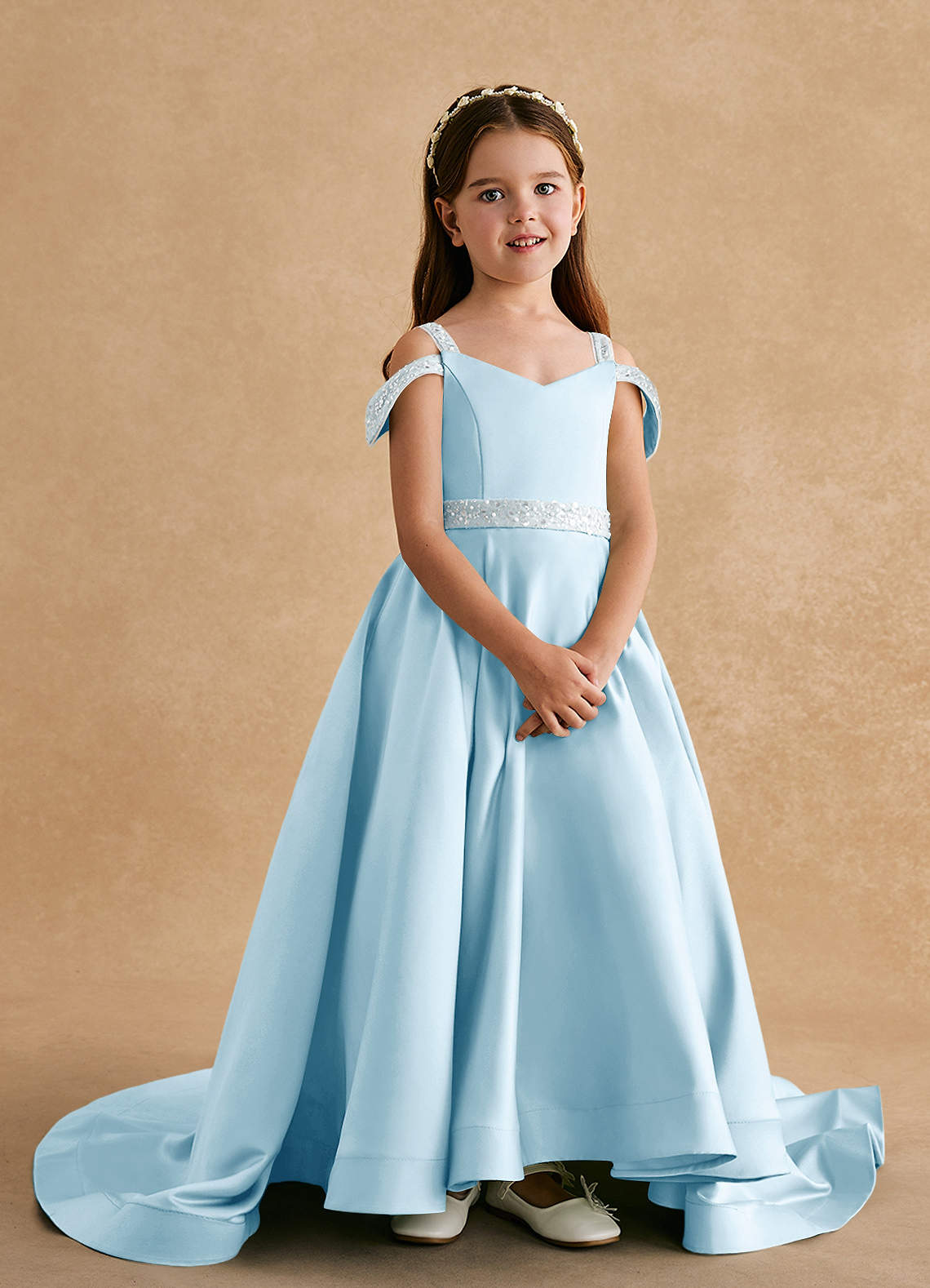 teal childrens bridesmaid dresses Baby Girls Tulle Wedding Bridesmaid Dresses