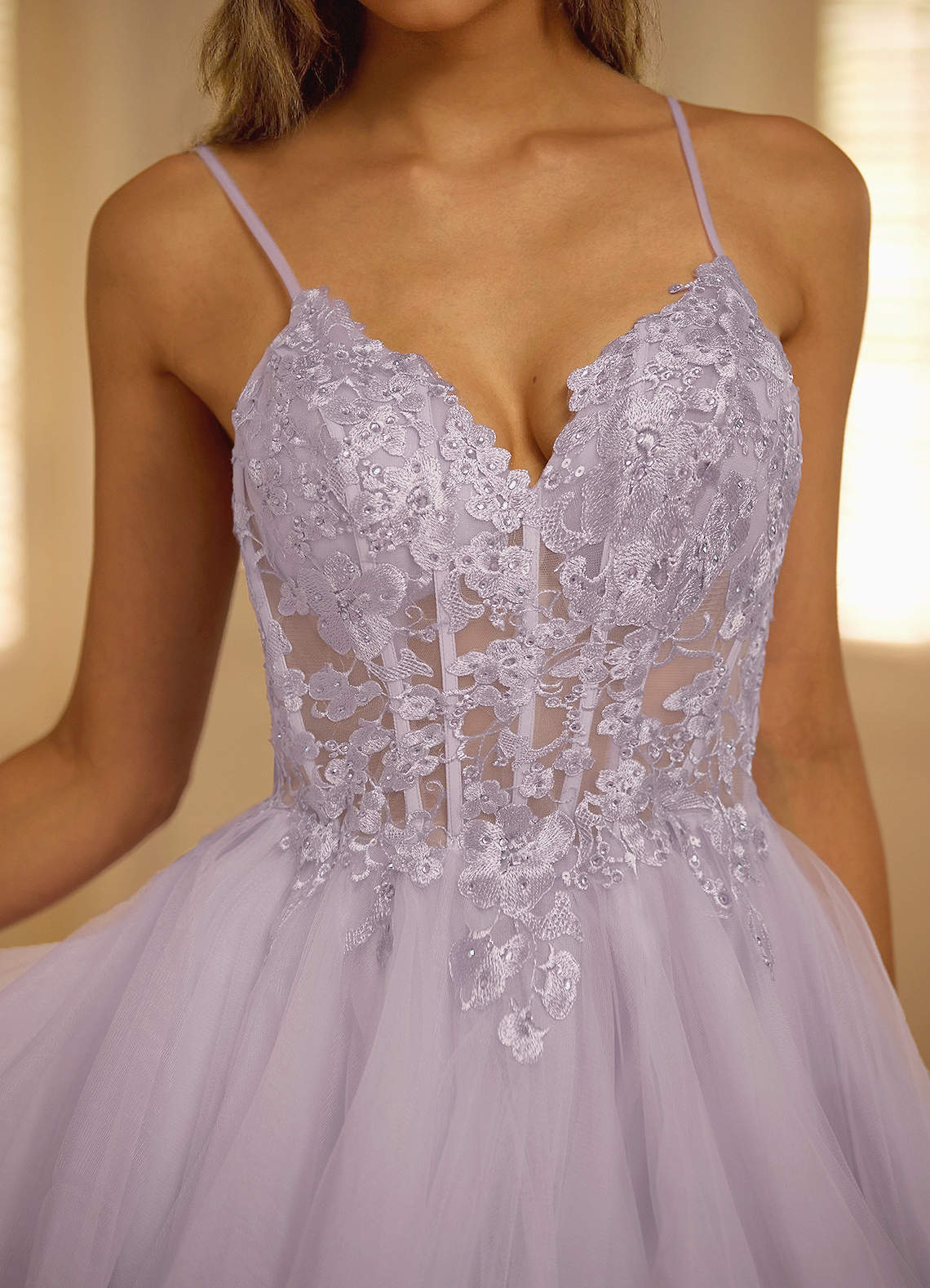 Viviara Purple Mini Dress | Azazie CA