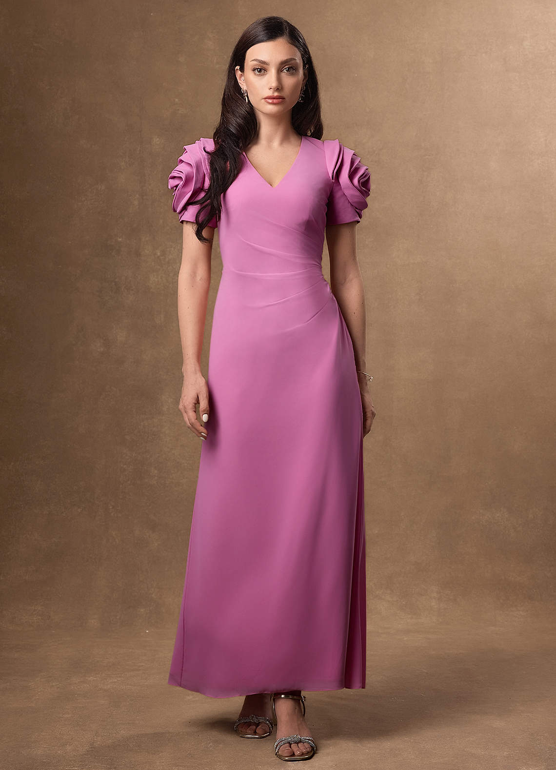 Bibie Miami Pink Maxi Dress image1