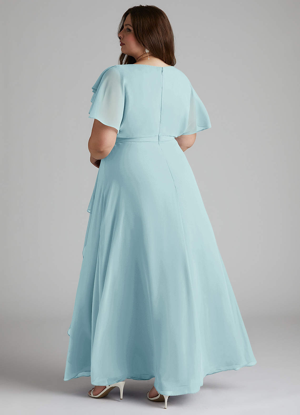 Modest teal bridesmaid dresses best sale