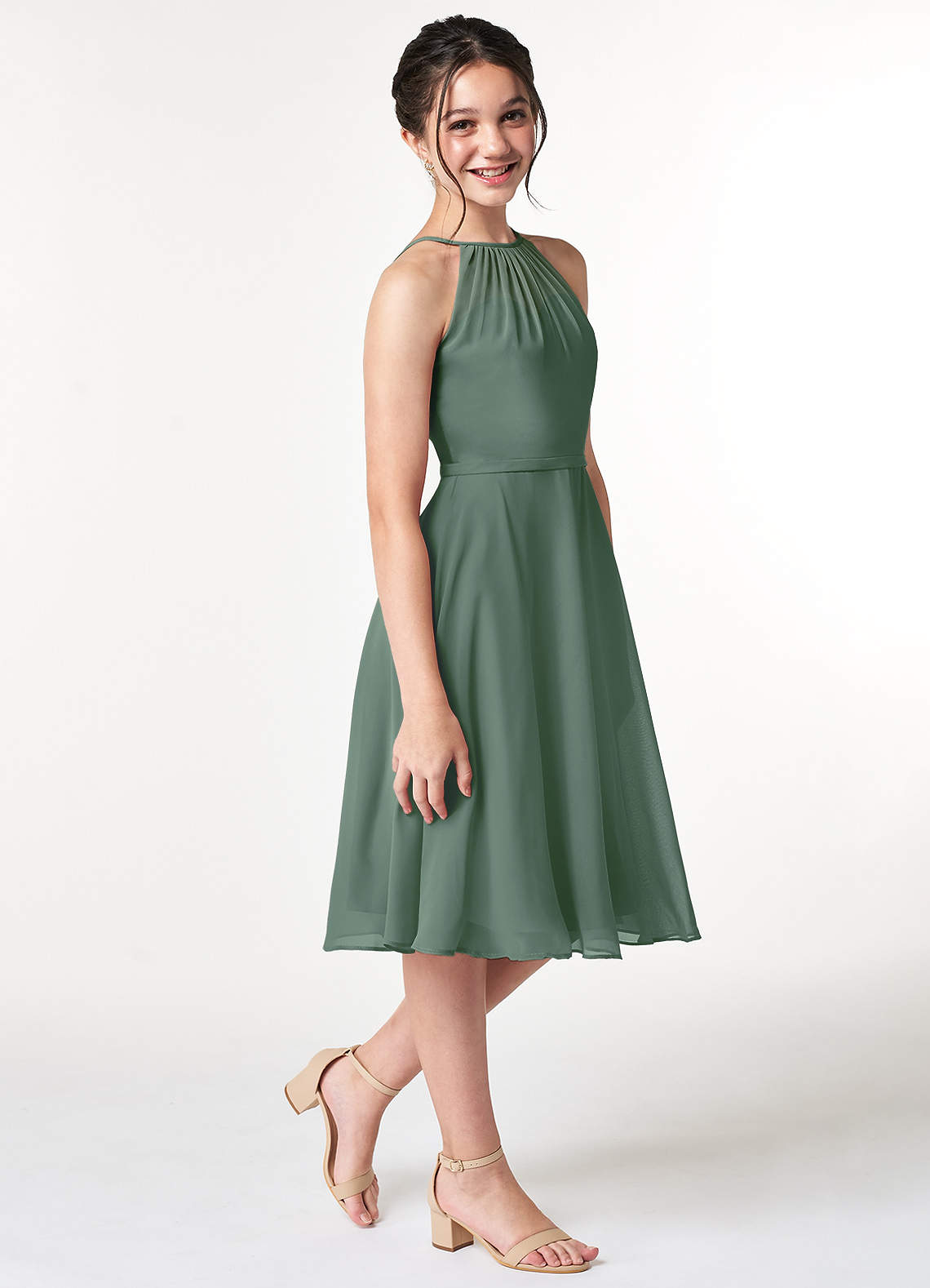 Junior bridesmaid dresses outlet knee length