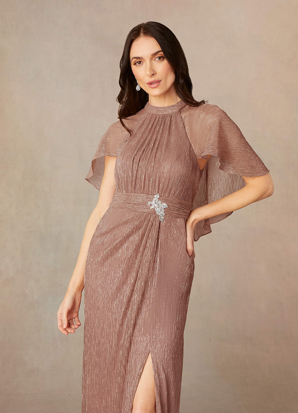 red dress lace long sleeve Burgundy Mini White 12 Days Shipment Evan Picone Black Pleaded Color:Ivory Buti Flower