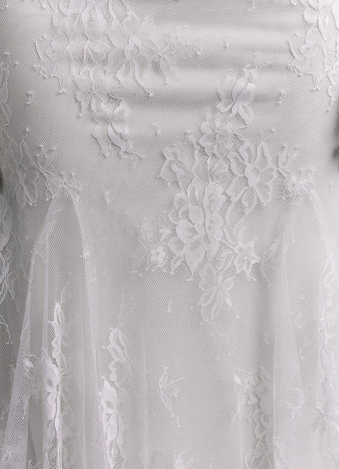 Azazie Dawna Wedding Dresses Diamond White Mermaid Strapless Lace Dress image11