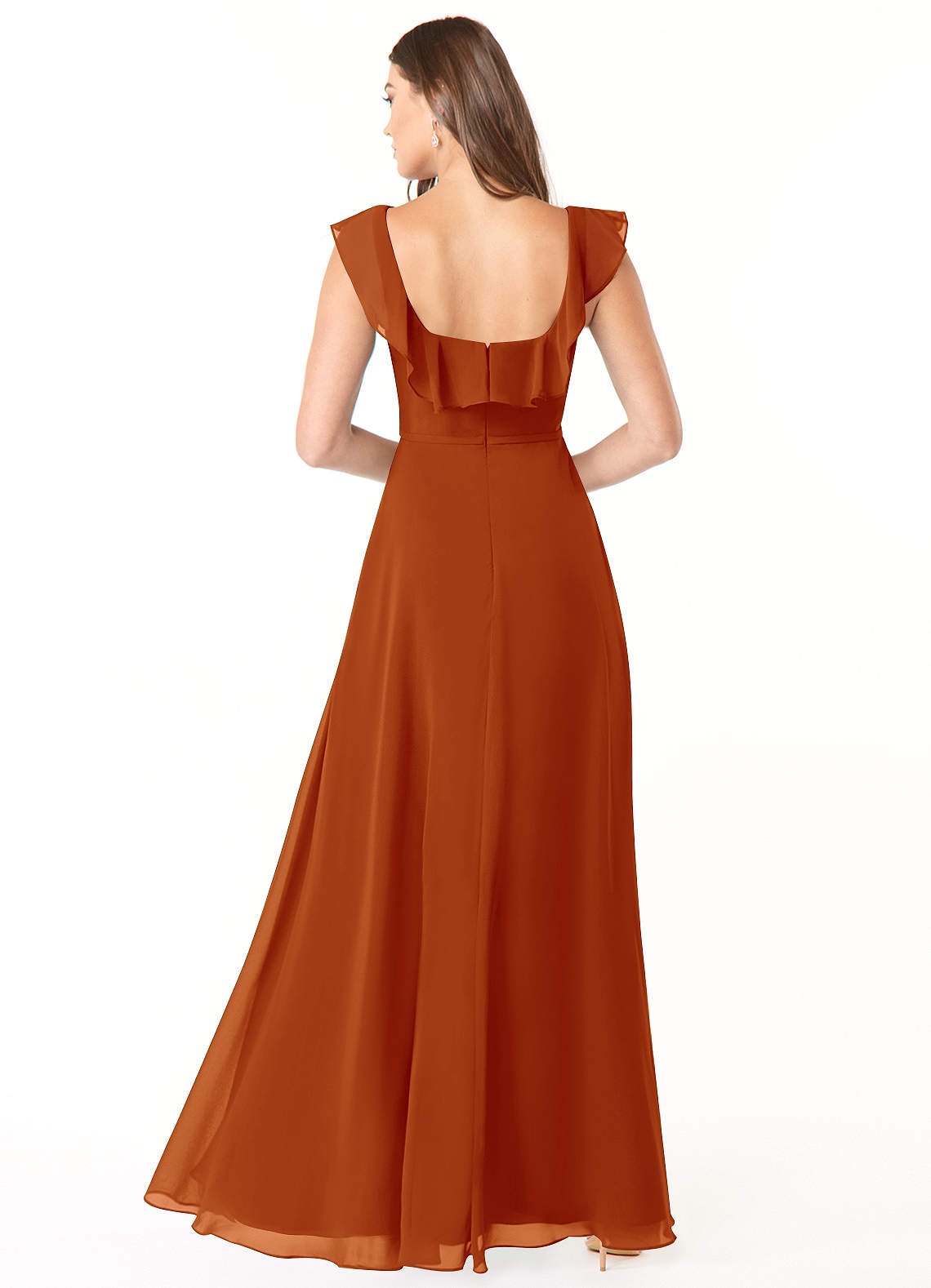 Azazie Jinny Paprika Bridesmaid Dresses Azazie
