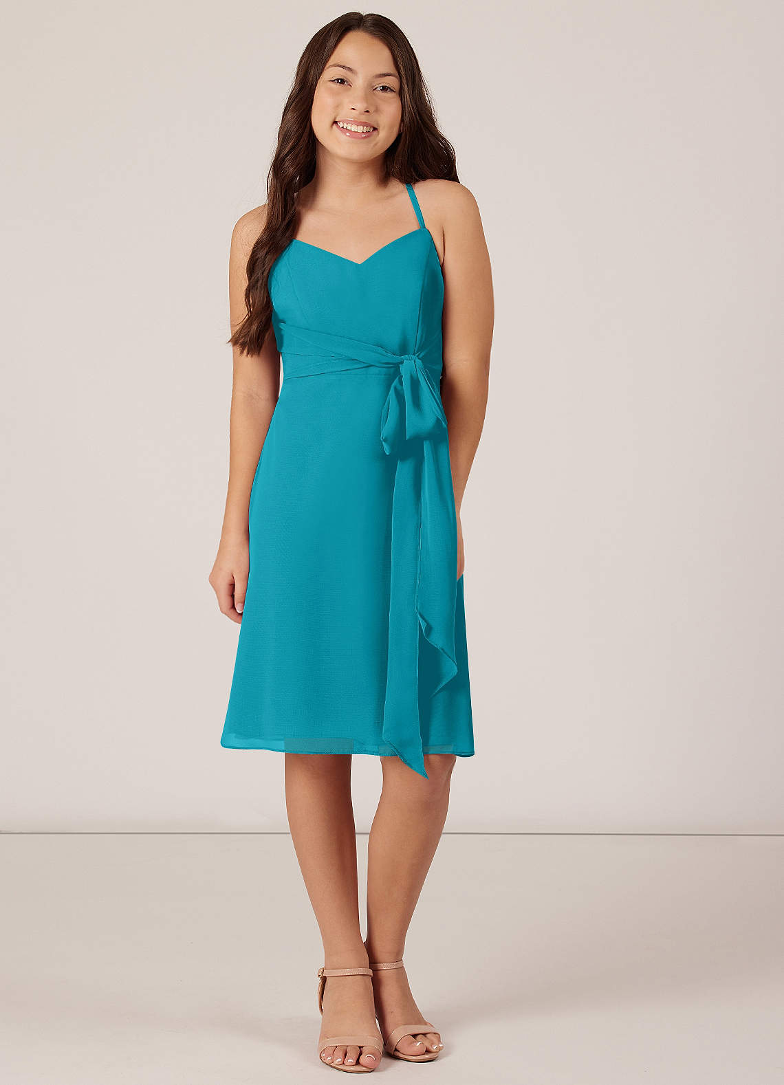 Turquoise Jr Bridesmaid Dresses