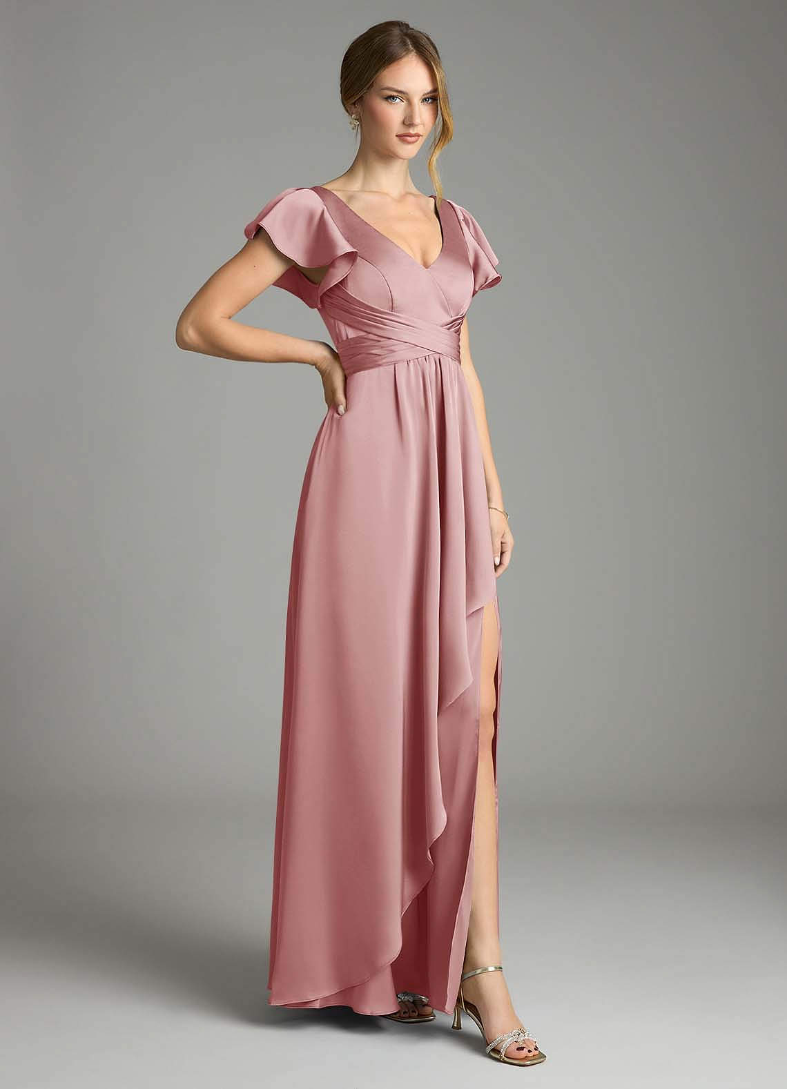 pink gray bridesmaid dresses Birdy Grey Affordable Bridesmaid Dresses Review 2024