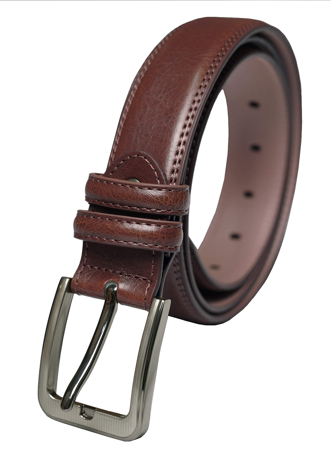front Men's Genuine Leather Belt