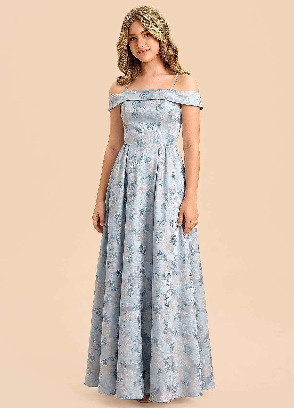 front Azazie Daisy Junior Formal Dress