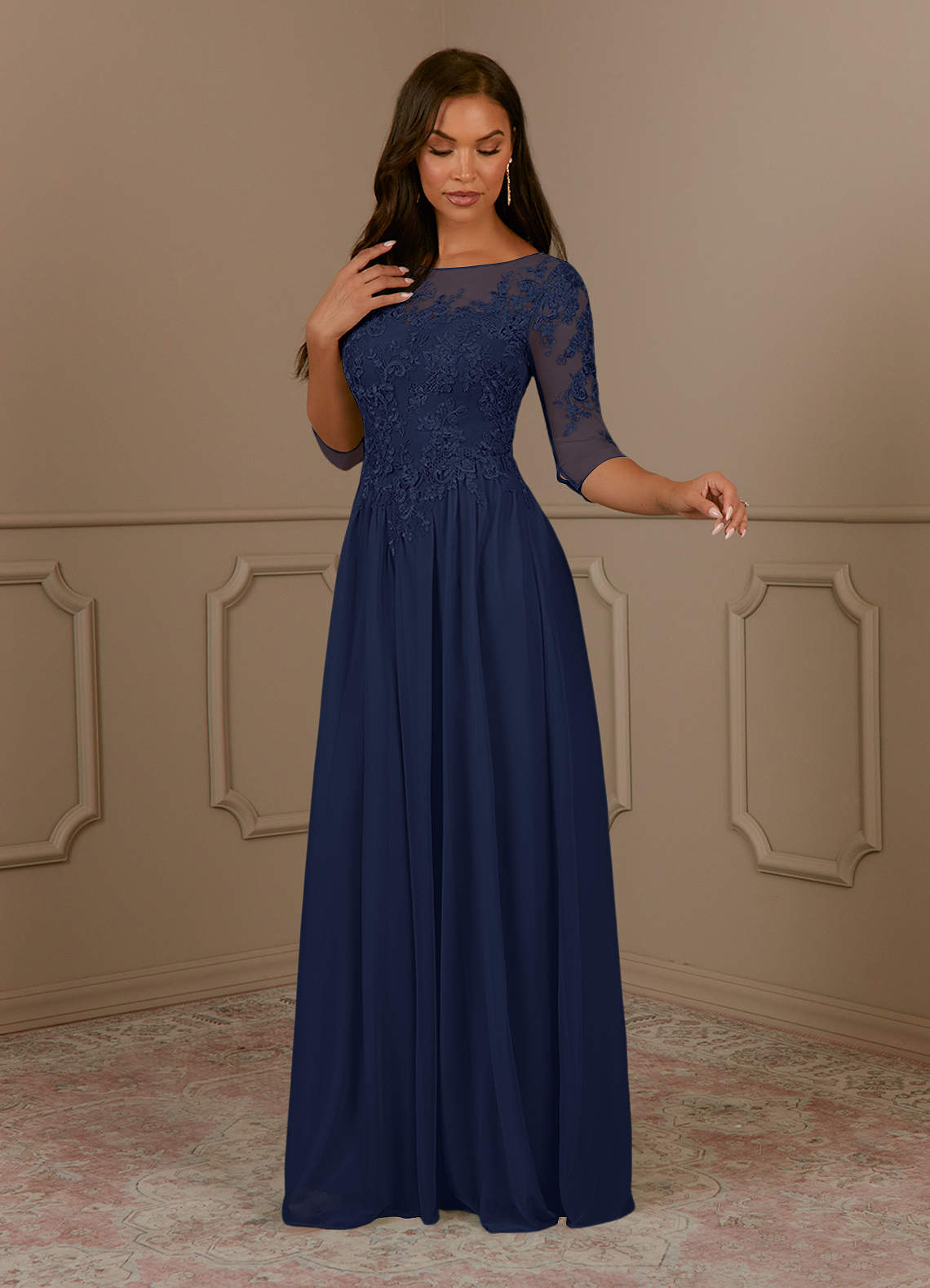 blue lace mesh dress Womens Jolie Moi Blue Lace Insert Ruched Mesh Maxi Dress US 10