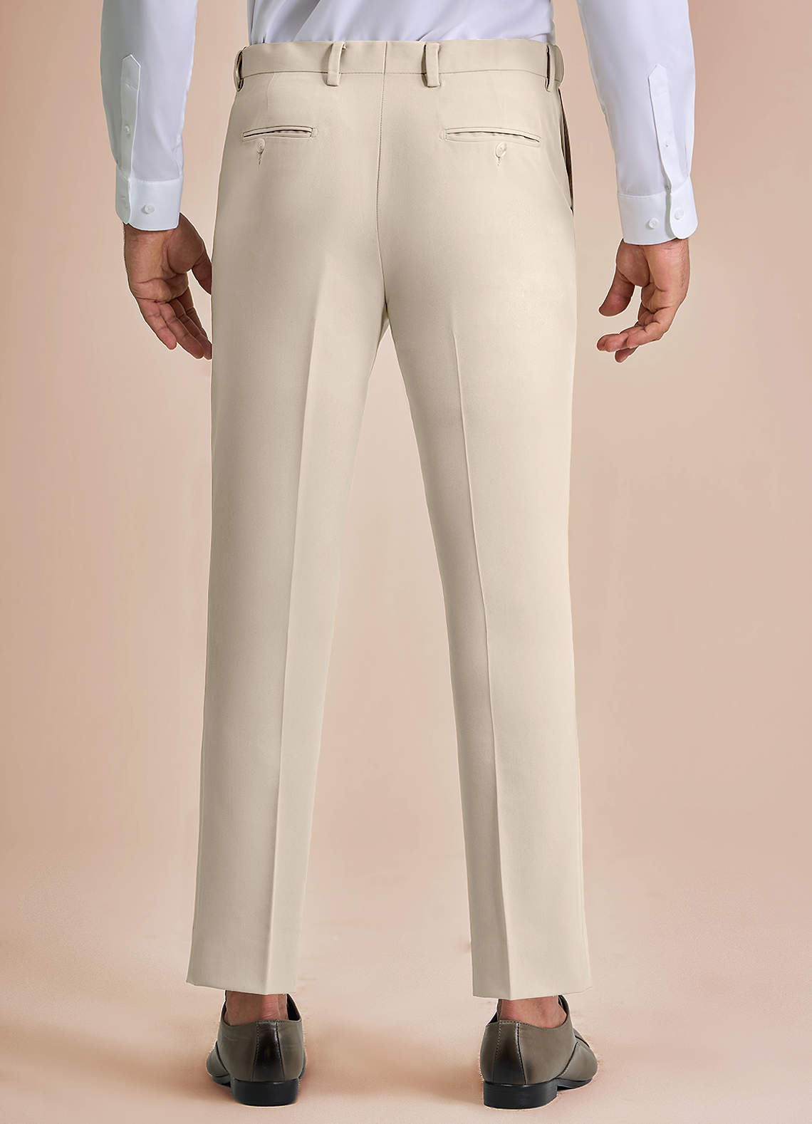 front William Tan Comfort Blend Dress Pants