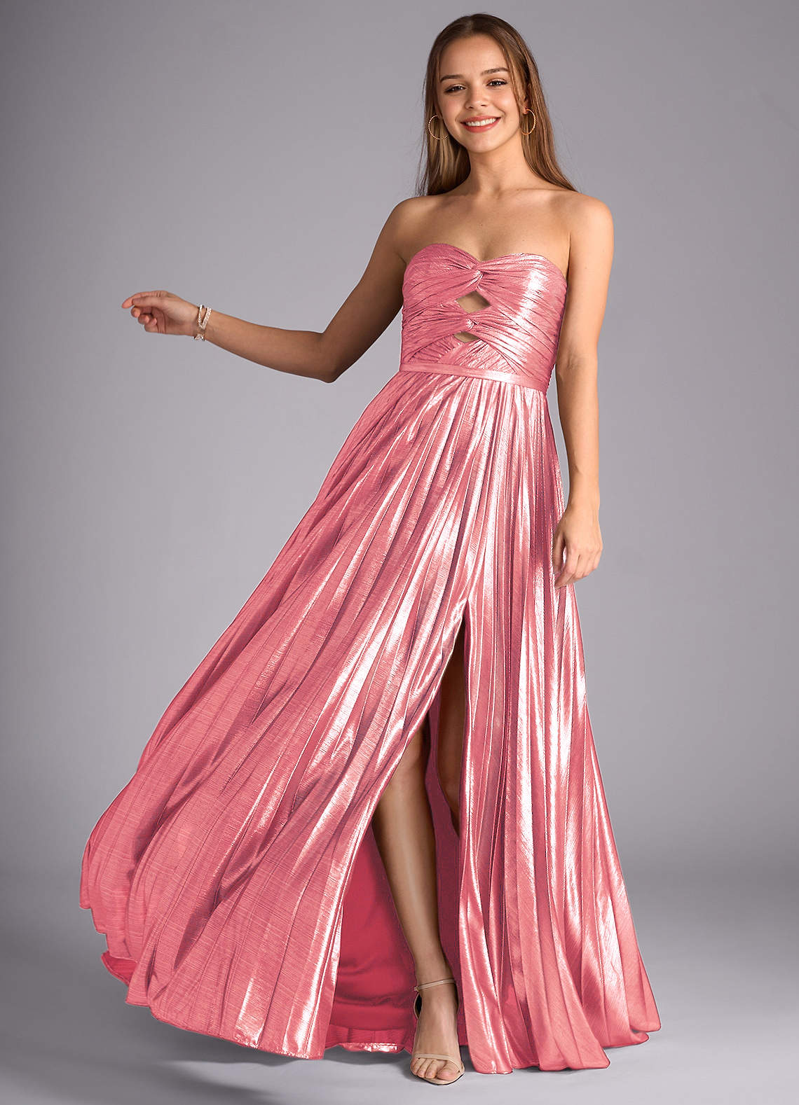 Eileen Bronze Gown Ready to Ship | Azazie