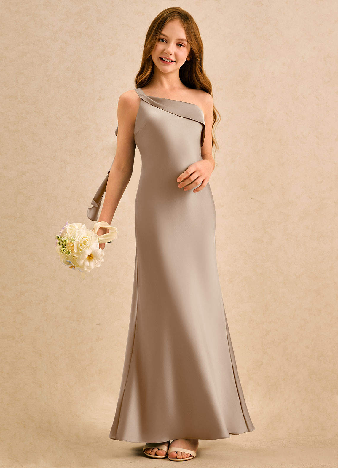 almond bridesmaid dresses KissProm