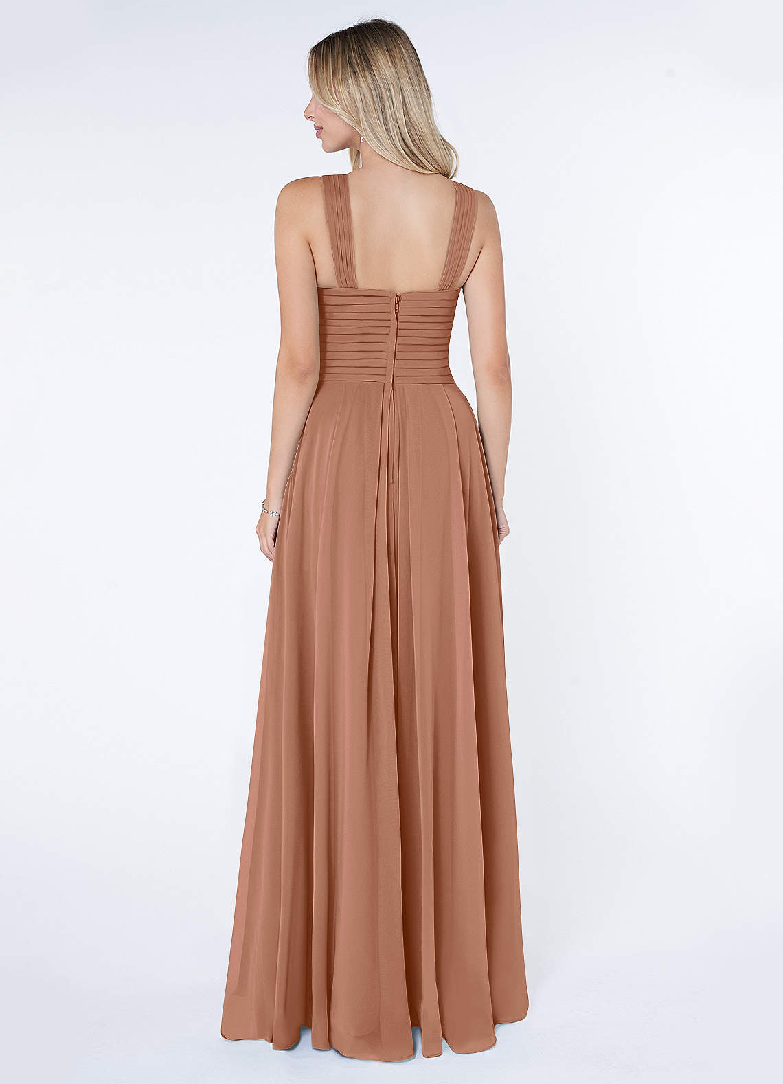 long pink chiffon bridesmaid dress Dresses V Neck Split Color:Olive Stripe sale:exceed+focus+topseller+topselling_category Made of chiffon fabric Short Sleeve Slip Gown