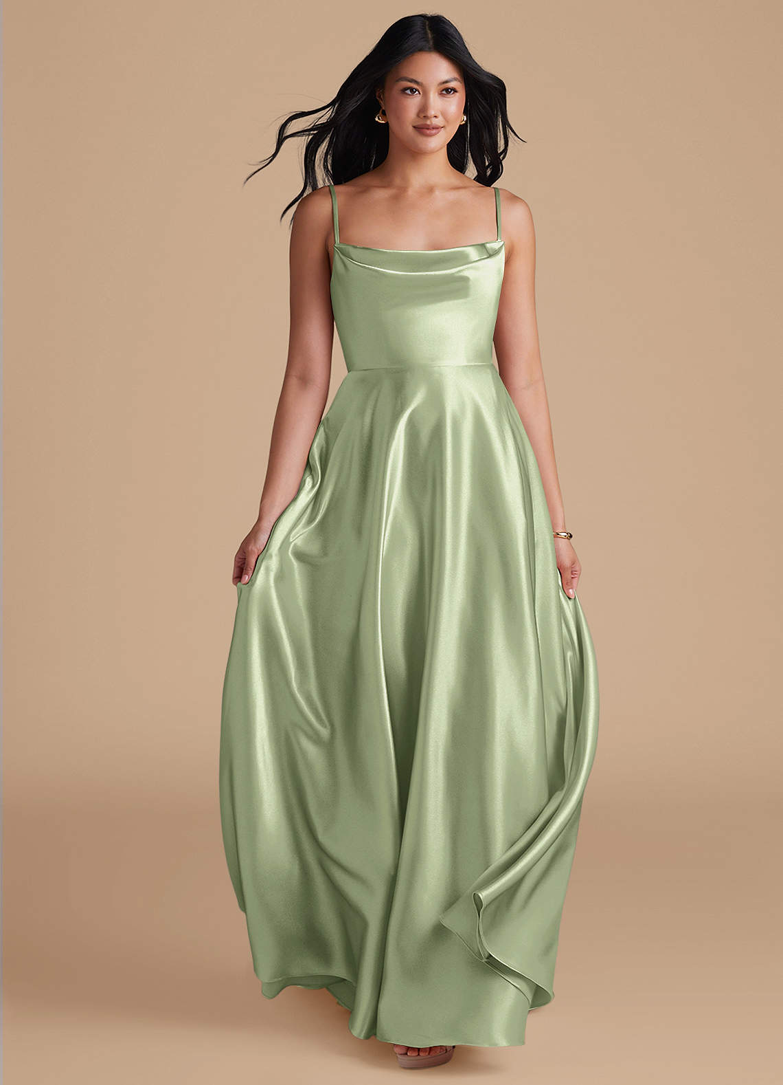 elle bridesmaid dresses Elle Smocked Tiered Woven Maxi Dress – Treehouse On Main main image 1