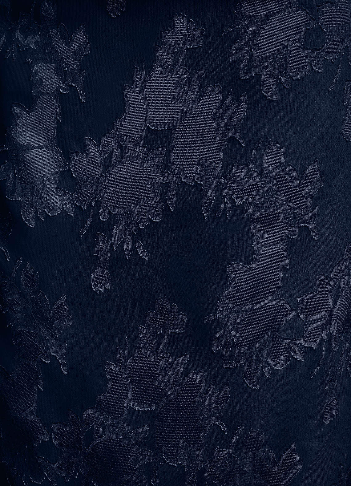 Azazie Anaheim Mother of the Bride Dresses Dark Navy Sheath Pleated Floral Burnout Dress image6