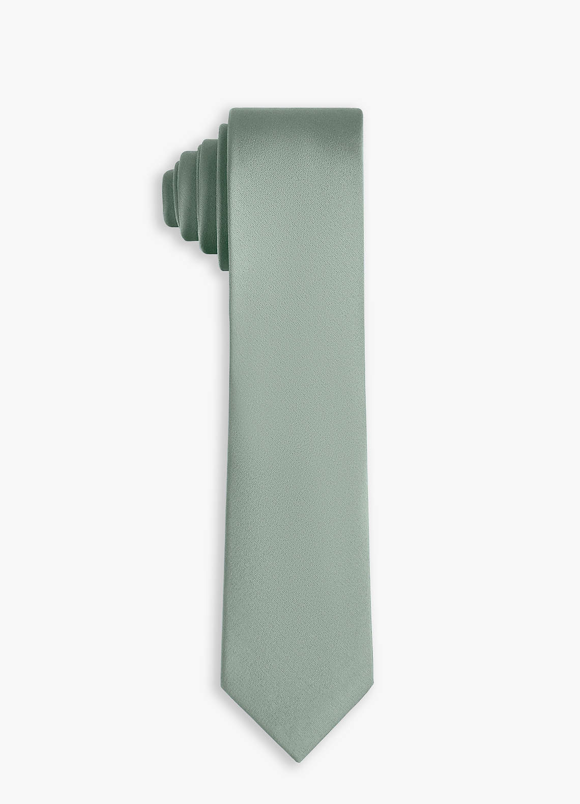 front Stretch Satin Skinny Tie Set – 6 Pieces