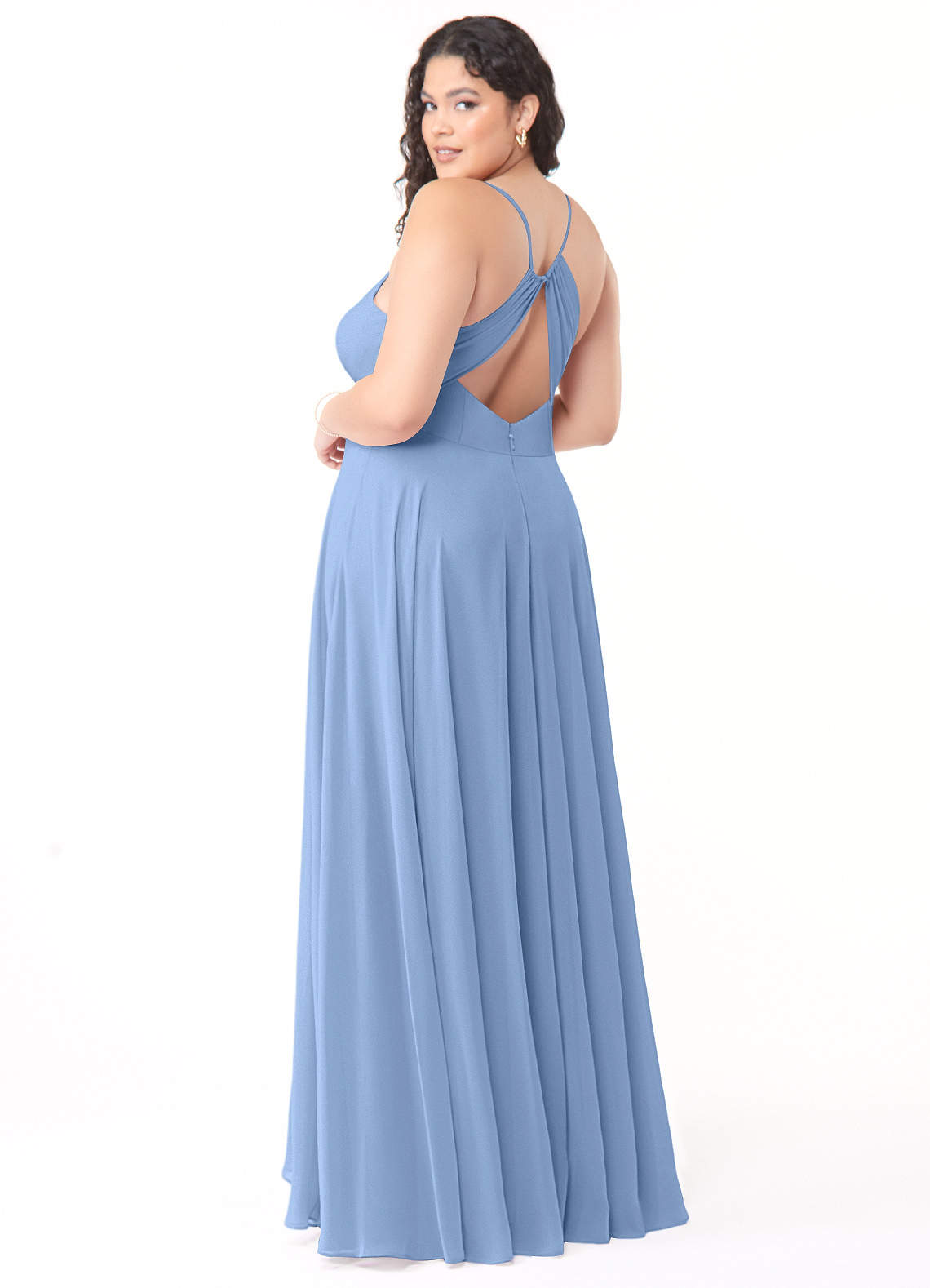 Steel Blue Azazie Avelina Bridesmaid Dresses | Azazie