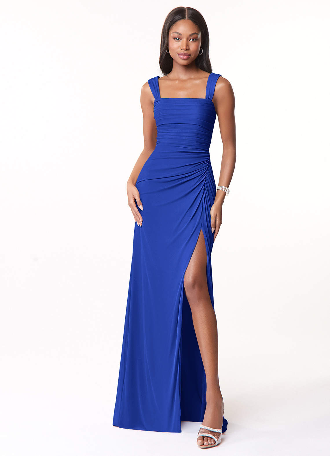 Royal Blue Azazie Jesaphine Bridesmaid Dresses | Azazie