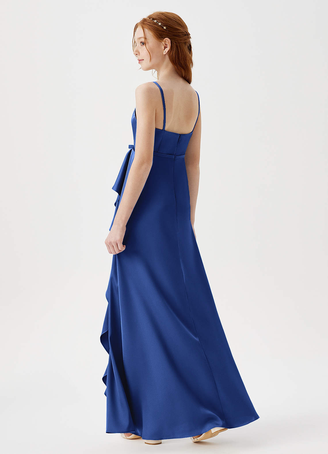 Azazie Kaylee Junior Bridesmaid Dress in Royal Blue | Azazie