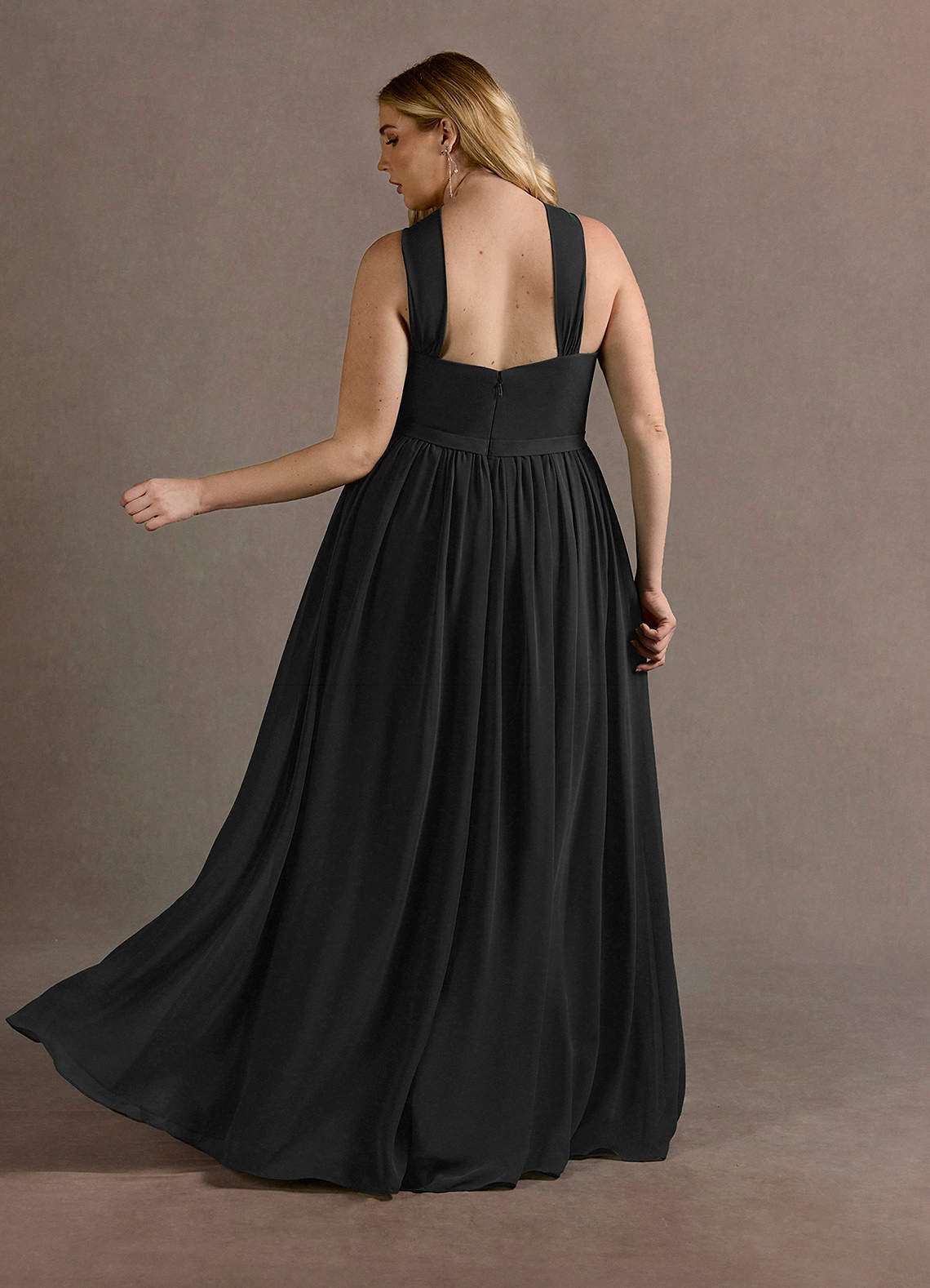 chinese dress ladies Halter Maxi Dress – Odd Muse main image 1