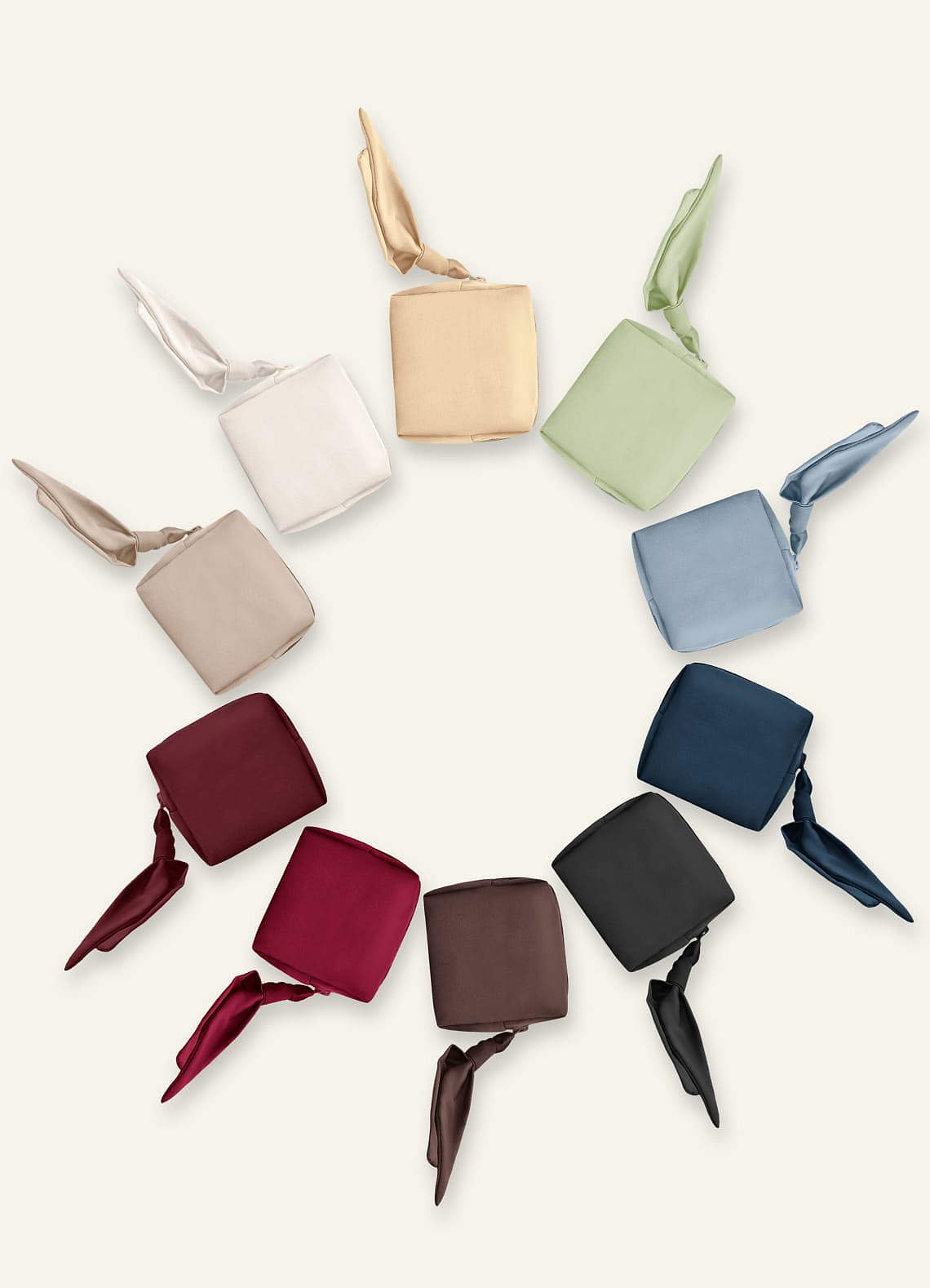 front Matching Color Stretch Satin Minimergency Kit