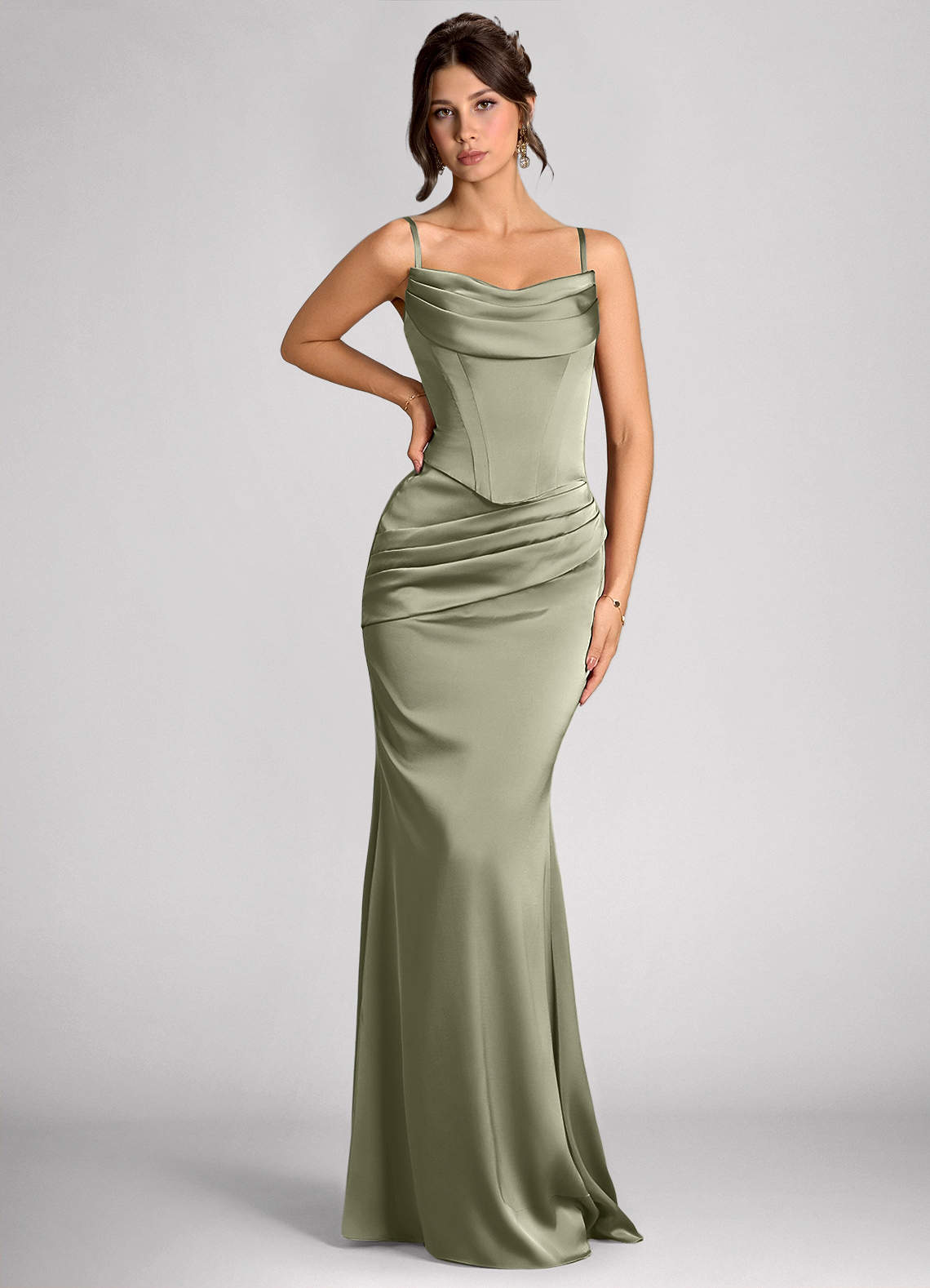 calista dress green L / Calista Green