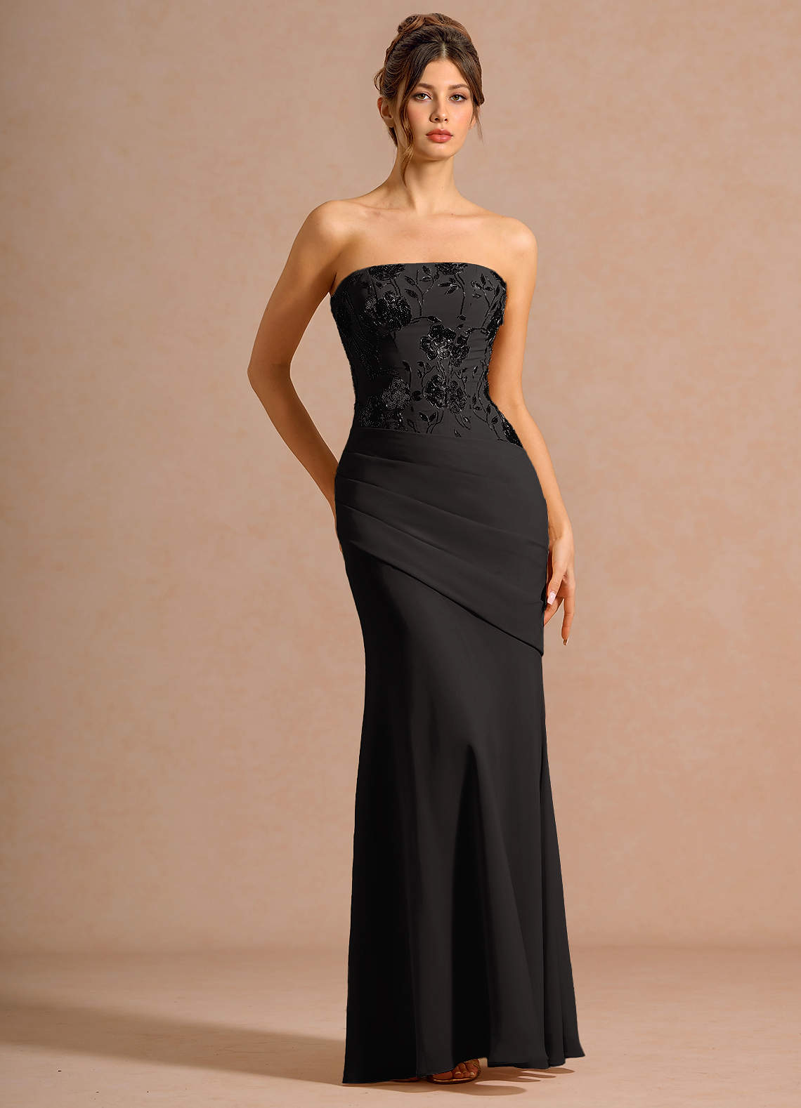 blair formal dresses Blair Lace-Up A-Line Rhinestone Formal Dress
