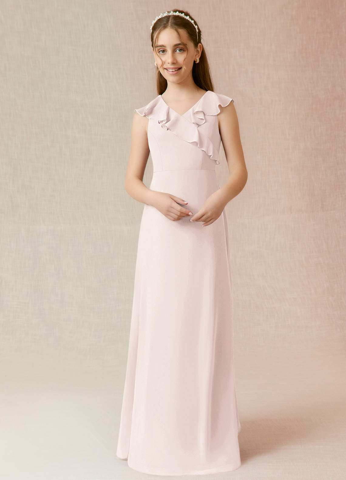 Rose Petal Bridesmaid Dresses