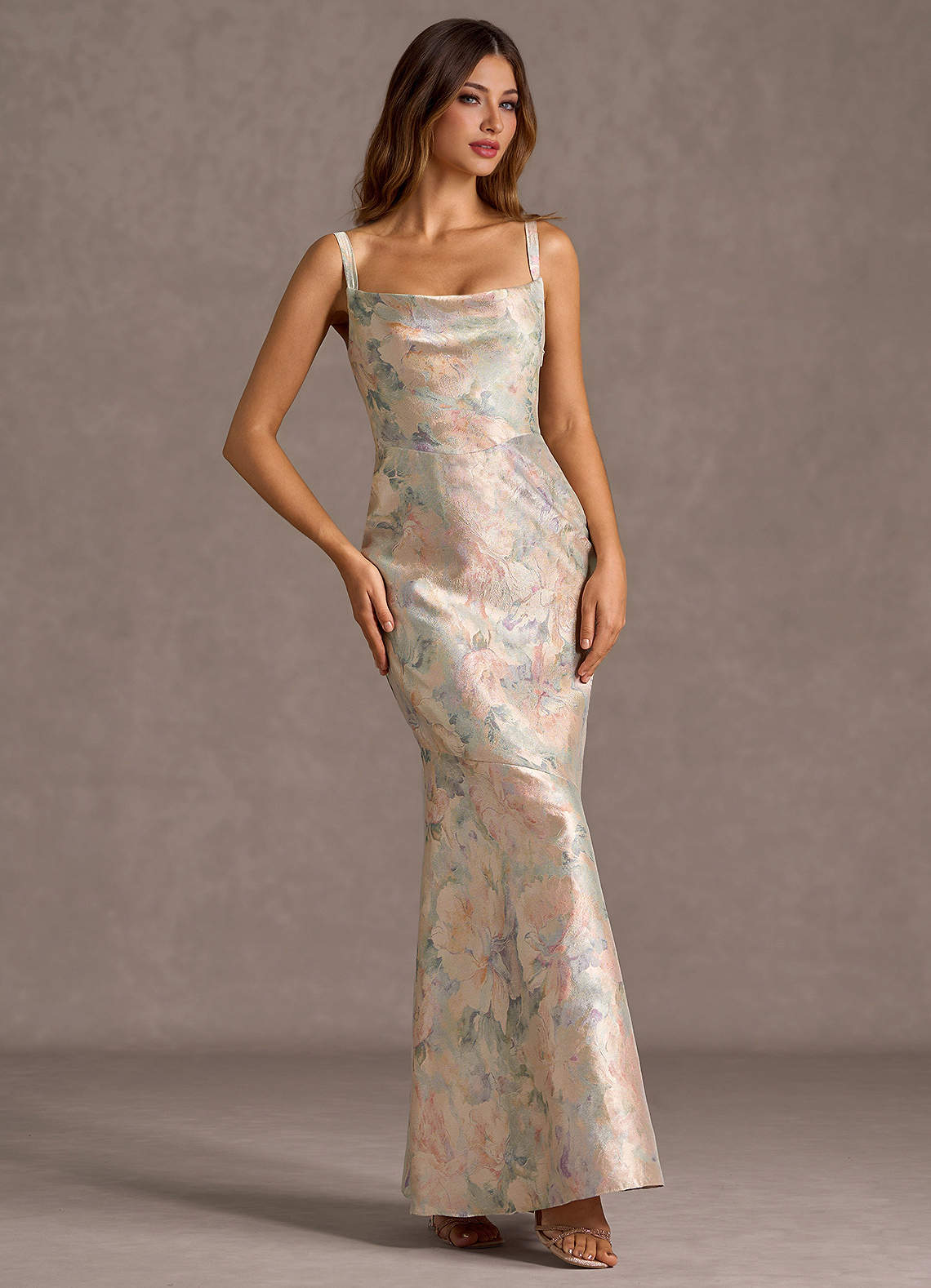 Azazie Vintage Orchid Sleeveless Mermaid Evening Dress / Gown Azazie Vintage Orchid Sleeveless Mermaid Evening Dress / Gown