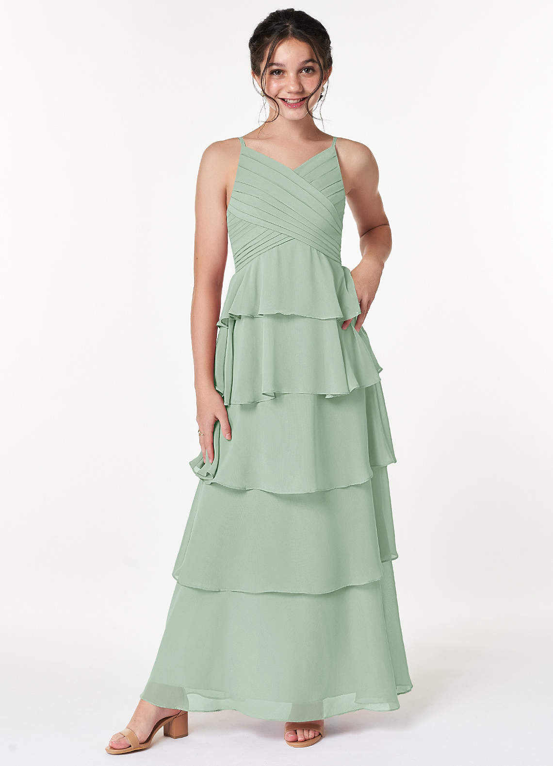 Azazie 2024 mint green