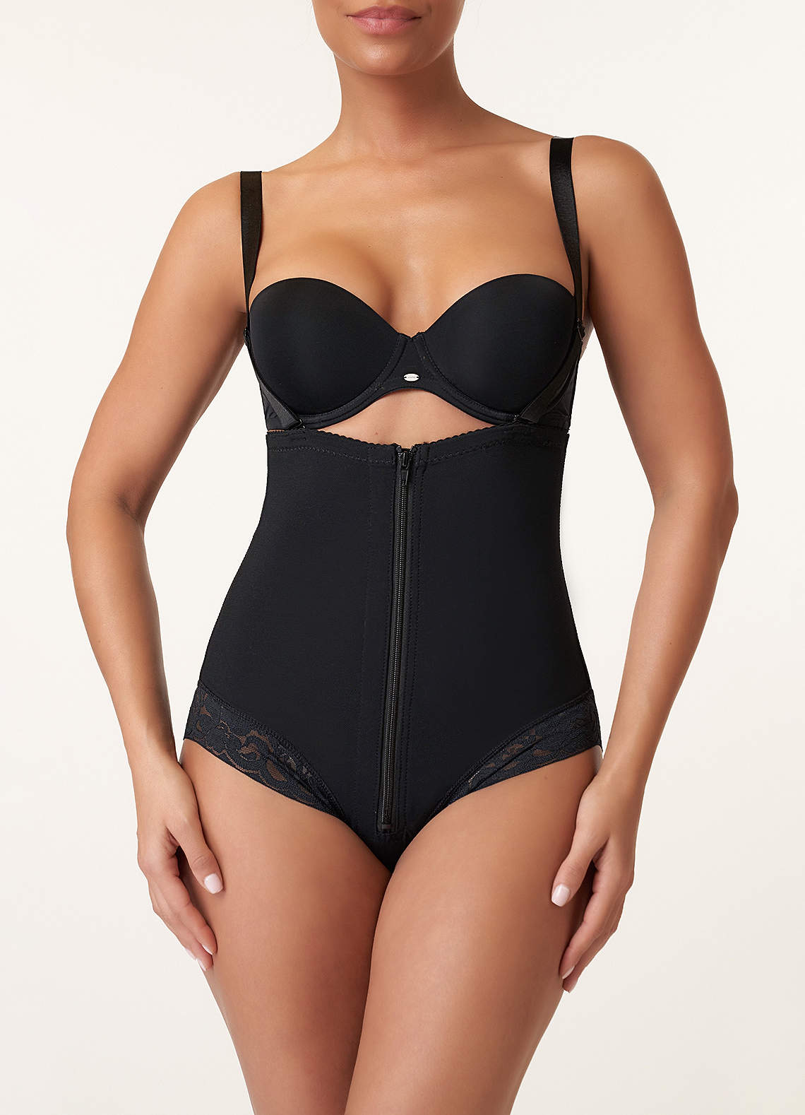 front Butt Lifter Shaper Bodysuit