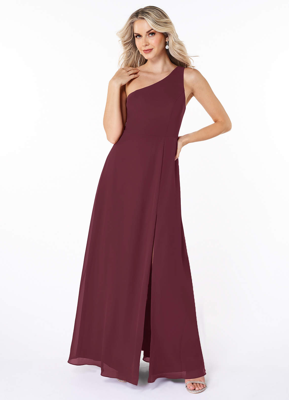 Cabernet Azazie Lanaea Bridesmaid Dresses | Azazie