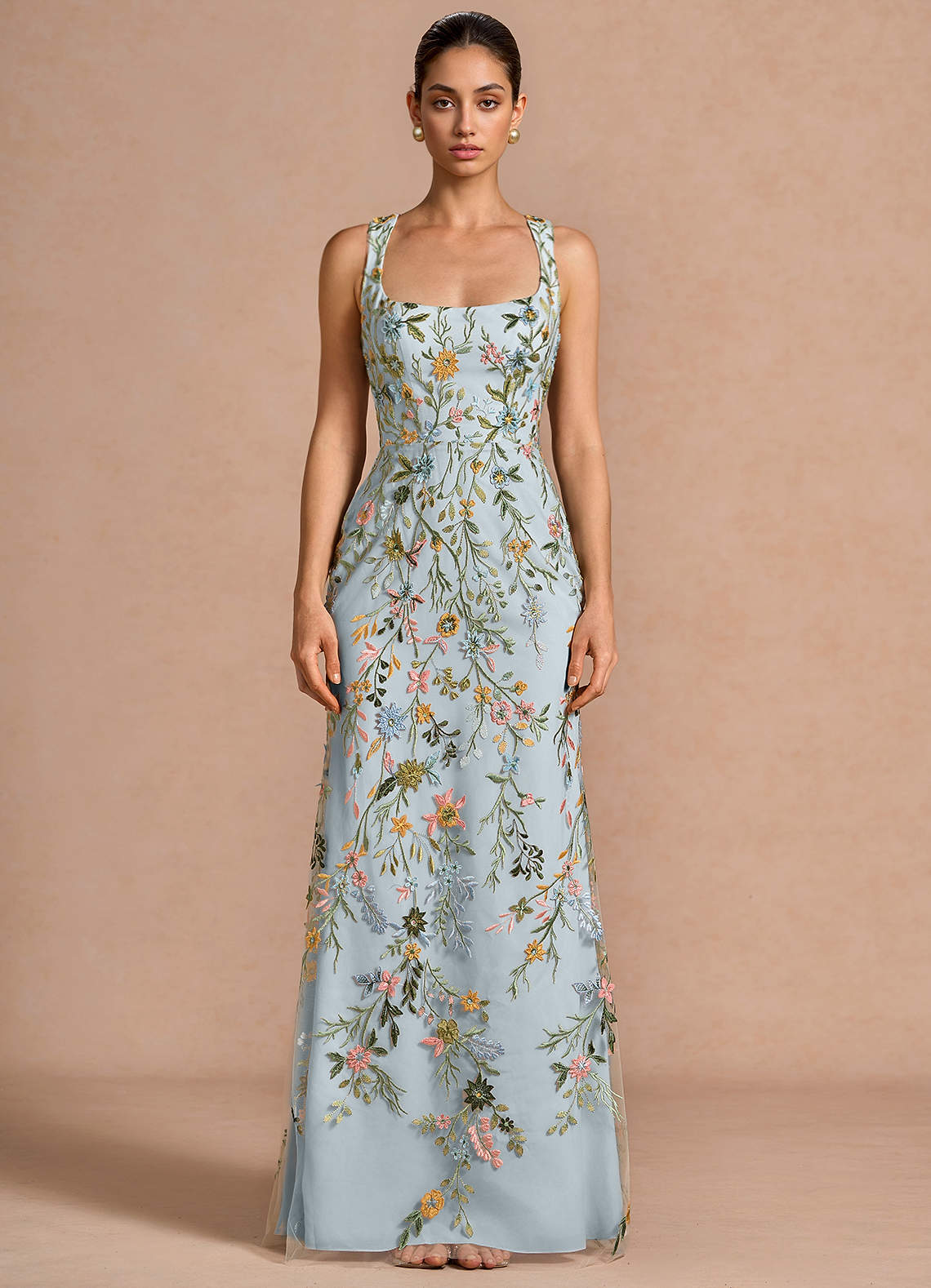 adriane dress skies are blue Agustina Sky Maxi black sequin midi dress Blue & White Striped Better-Than-A-Slip Dress (Length):Tall 60