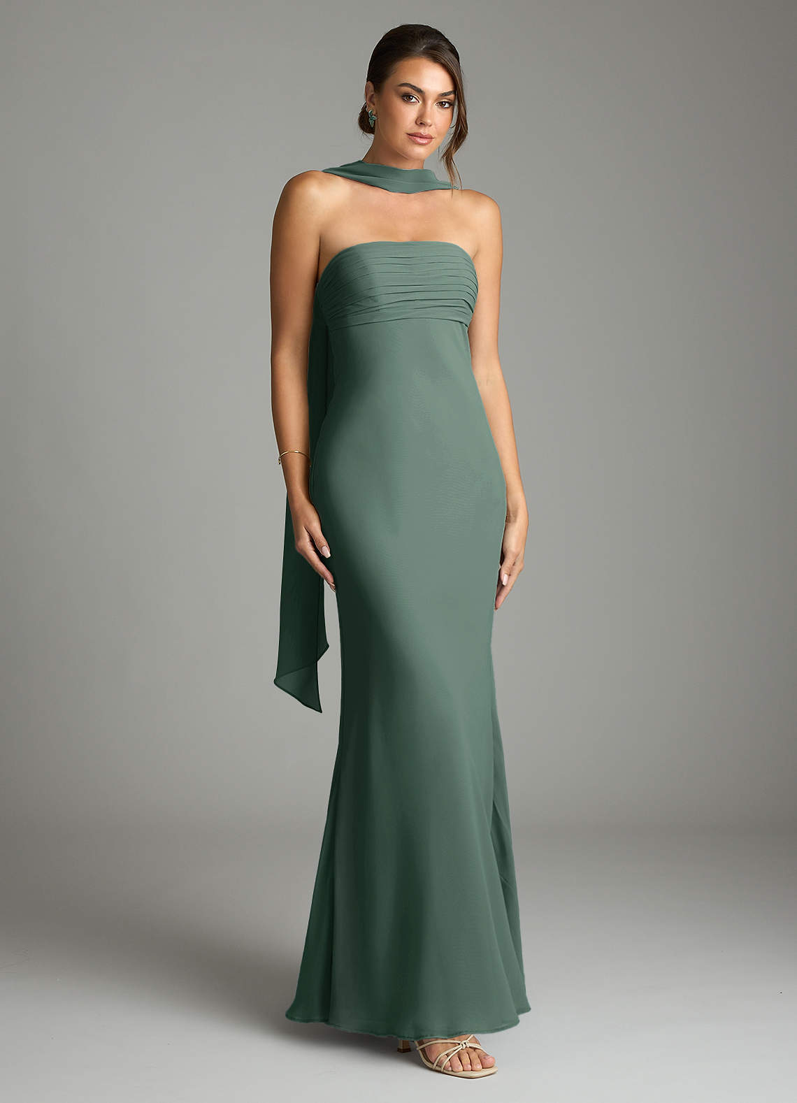 sezane green sequin dress Ladivine OC007 - Long Mermaid Dress main image 0