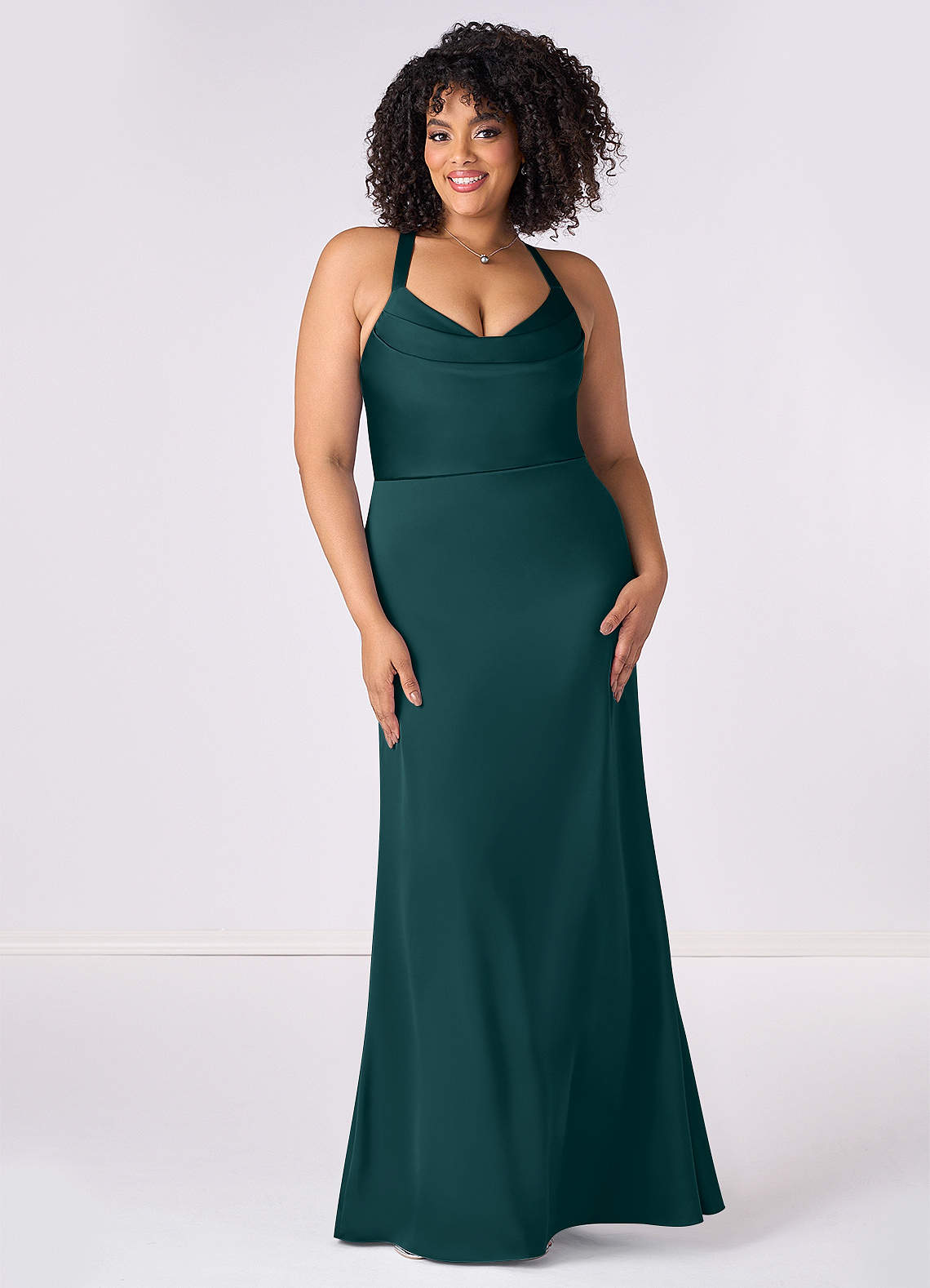 Lets Go Barbie: Satin Sheath Dress
