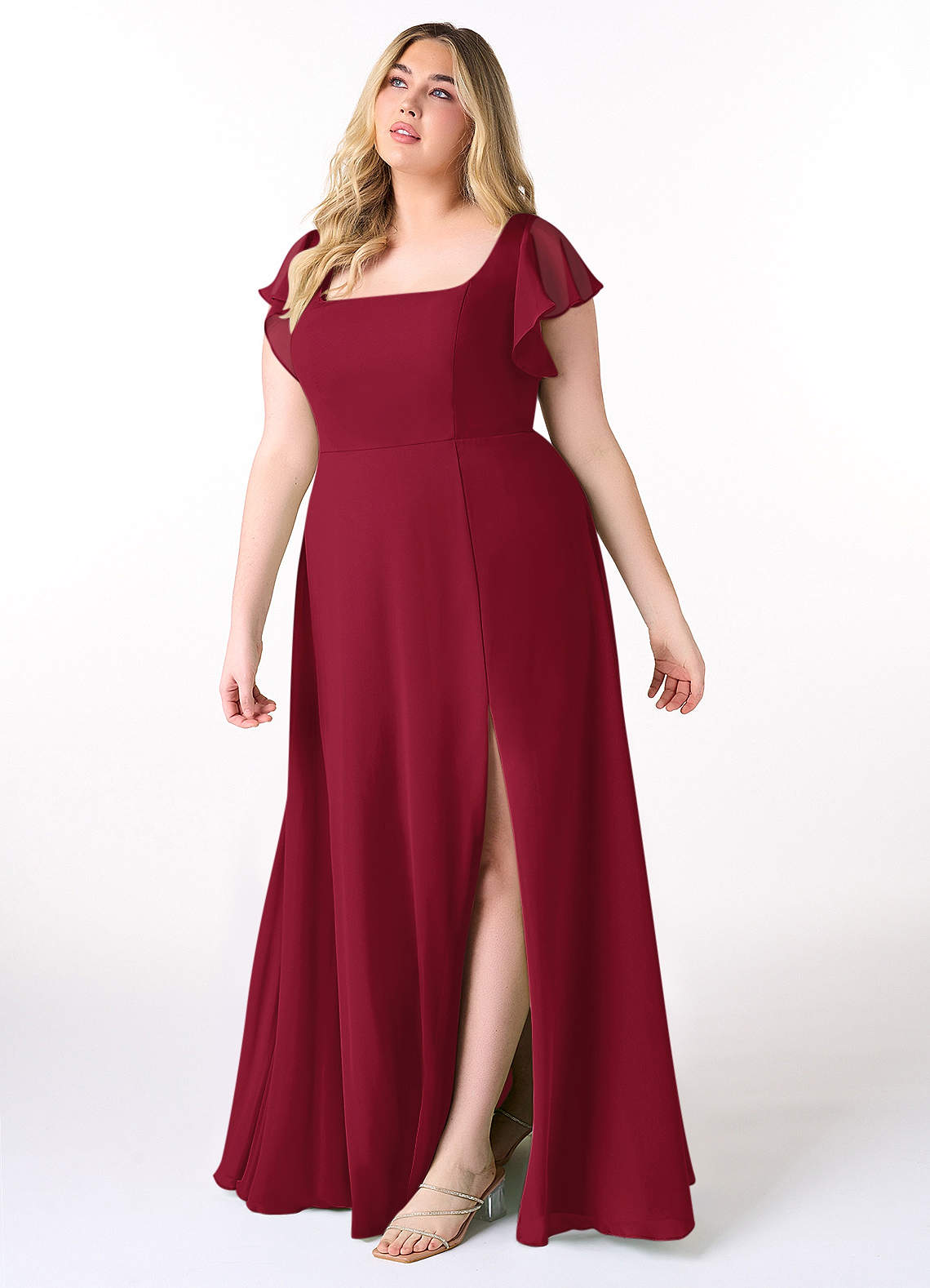 Azazie Bondi Burgundy Bridesmaid Dresses | Azazie