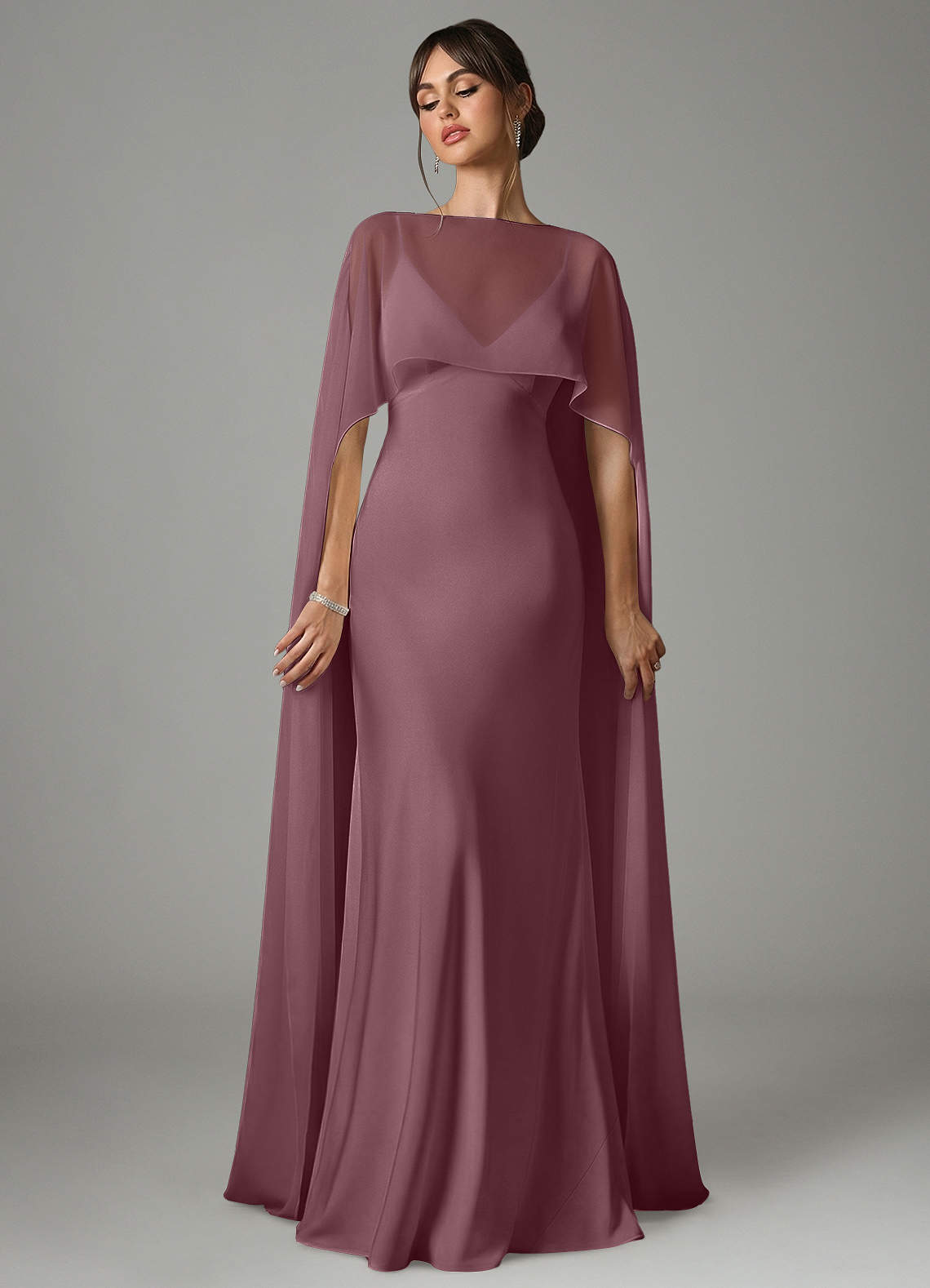 amethyst color bridesmaid dresses Azazie Stefania amethyst color dress