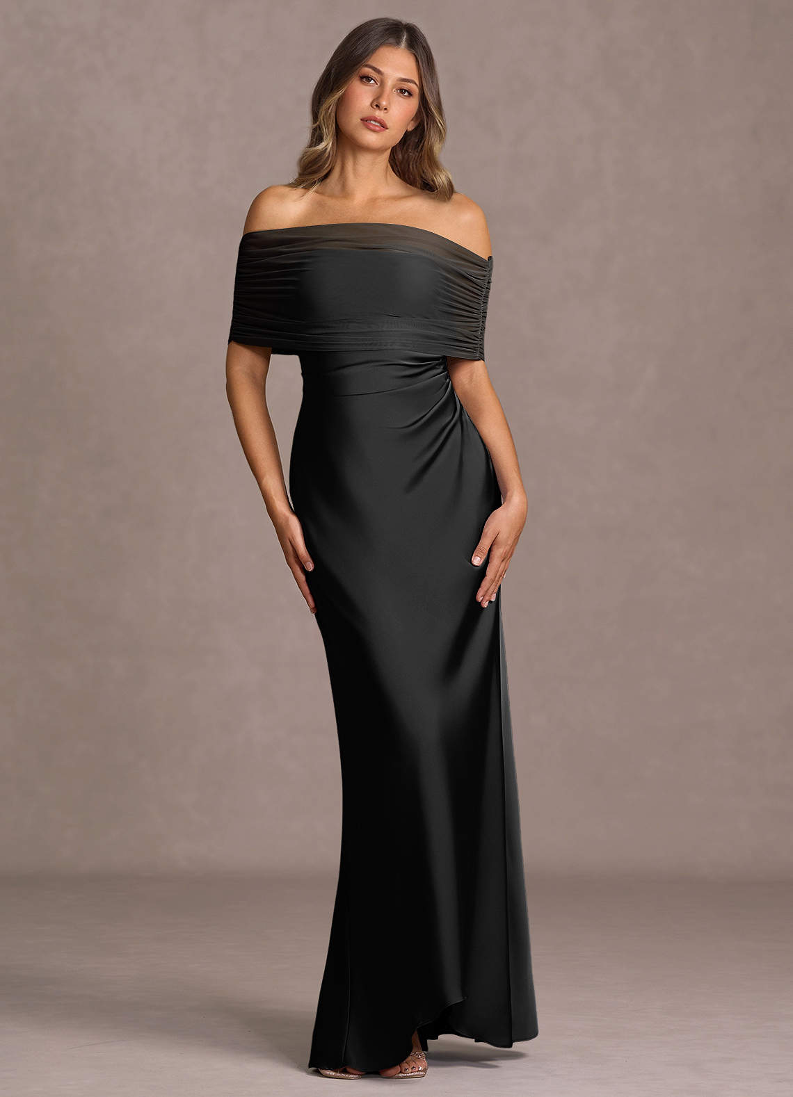 Wyneth Black Maxi Dress Ready to Ship | Azazie
