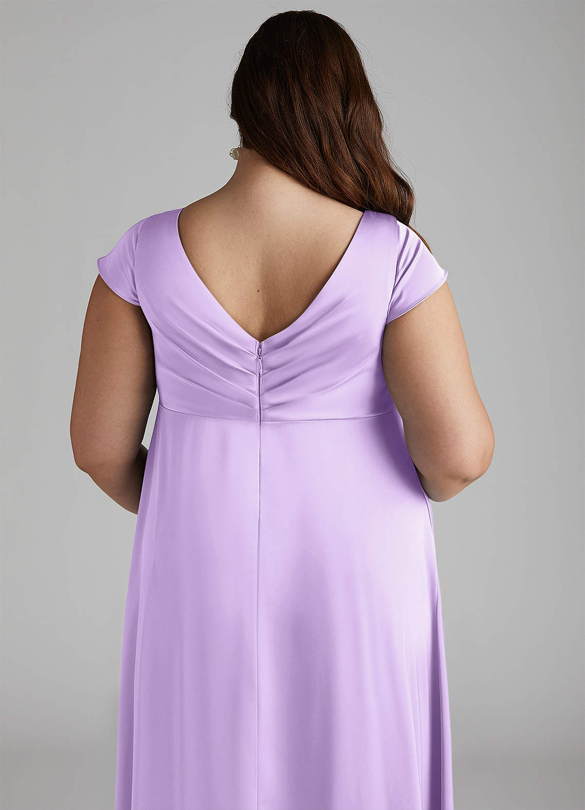 lilac maternity bridesmaid dress PinkBlush Lavender Lace Mesh Overlay Maternity Maxi Dress