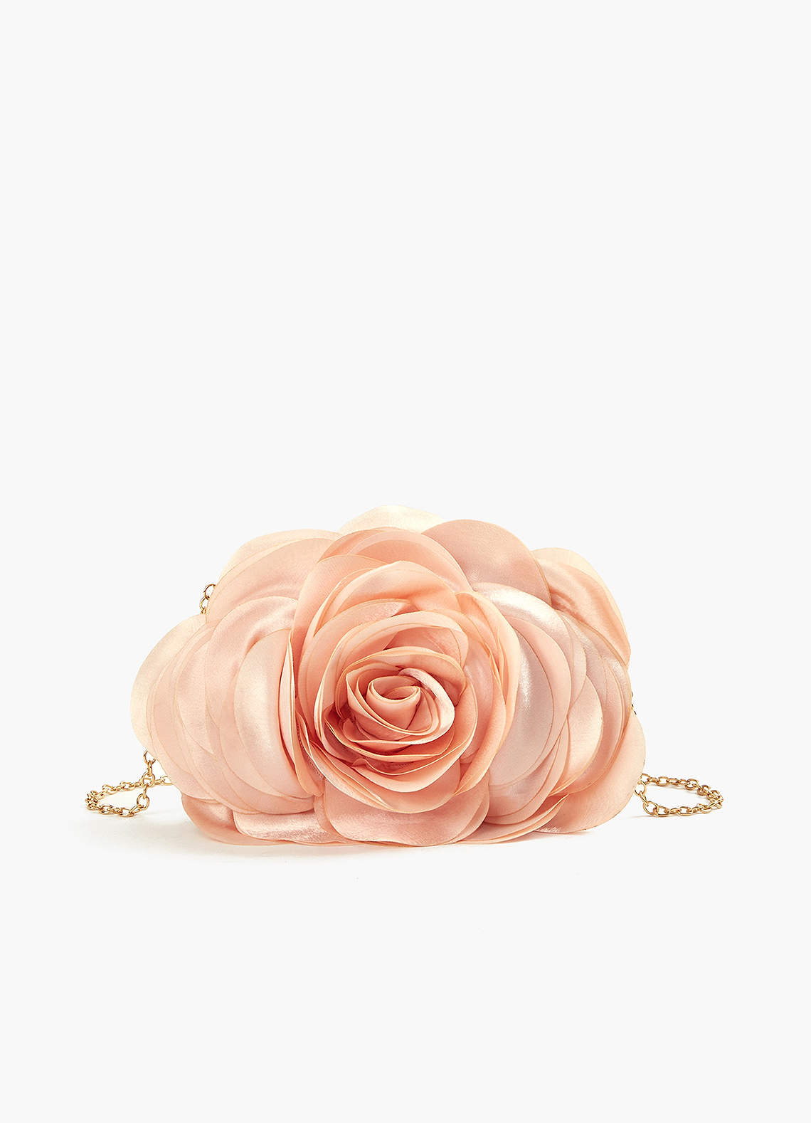 front 3D Rose Shoulder Bag