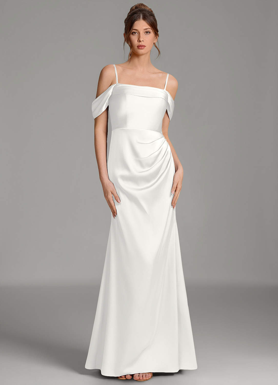 amanda wyatt bridesmaid dresses Azazie dresses for sale Banana Republic NWT Strapless Color:Slate Blue