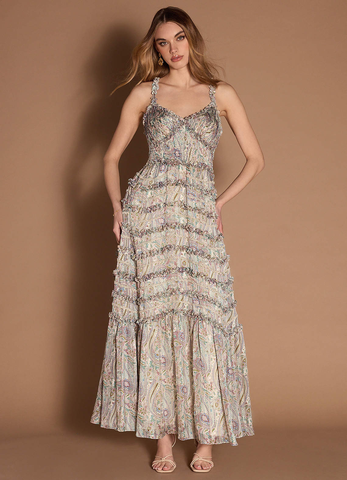 Elaine Spring Paisley Maxi Dress image1